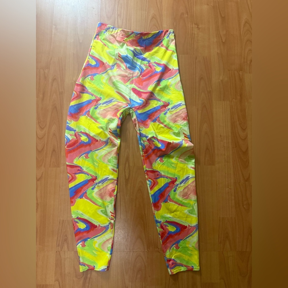 Women’s Yilly Yoga Multicolor Leggings S/M